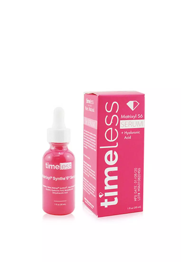 TIMELESS SKIN CARE - Matrixyl S6 Serum + Hyaluronic Acid 30ml/1oz