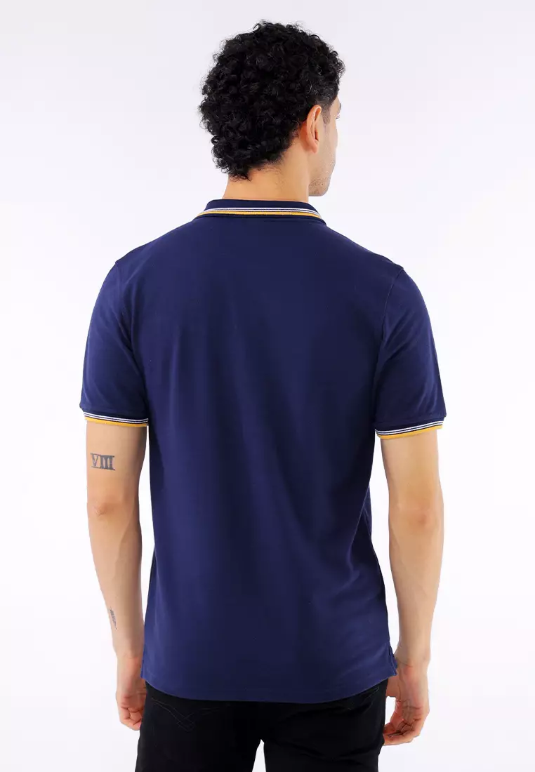 Cvc Collared Shirt Pique