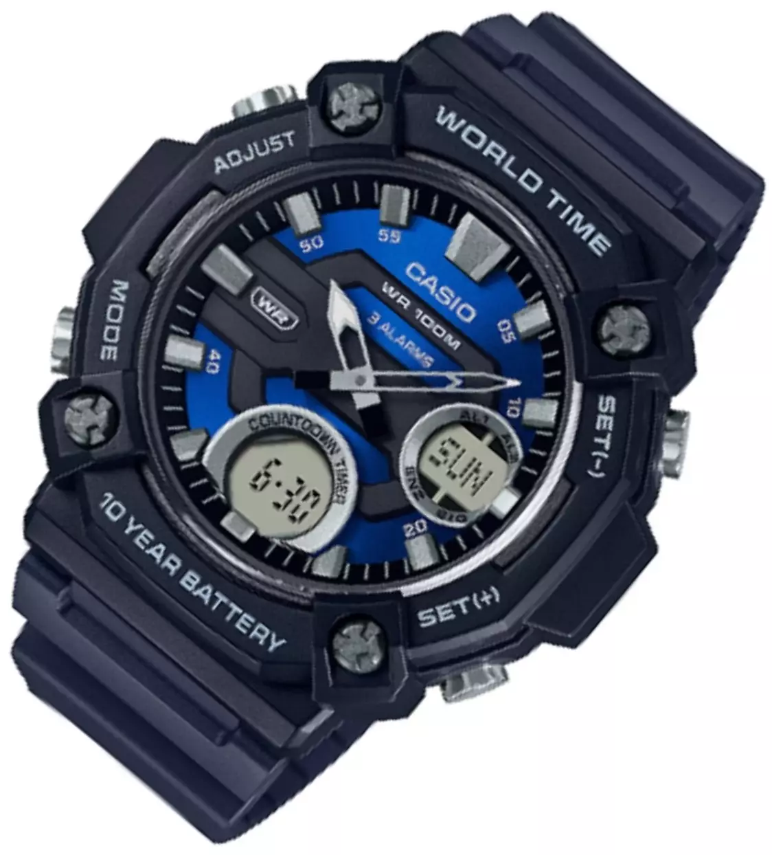 Digital Analog Watch AEQ-120W-2A