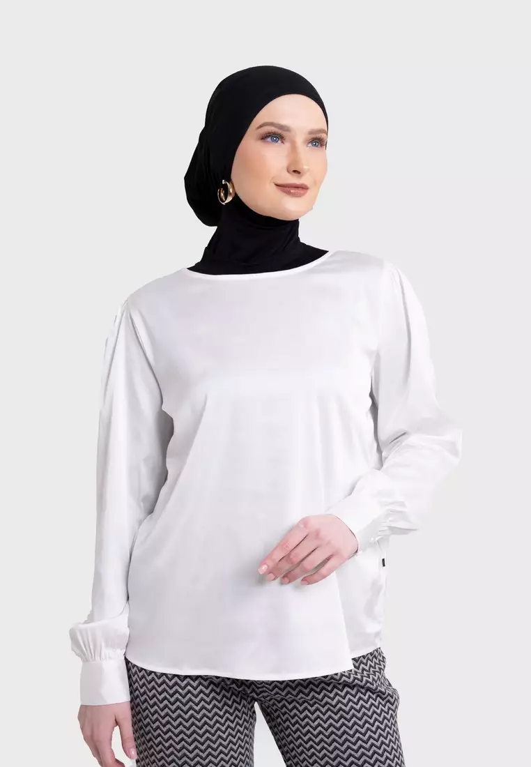 Kemeja Blus Wanita Lengan Panjang 050123