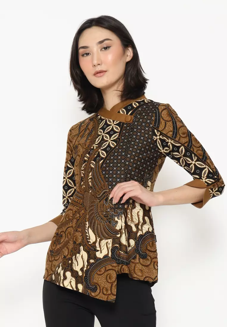 Hadinata Batik Wanita Blouse Maharani Manggala