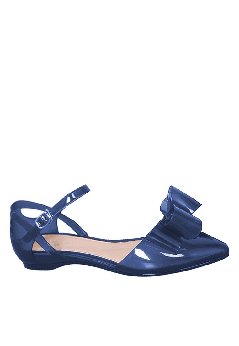 VANSA 3D Bow Jelly Flats VSW-R513A