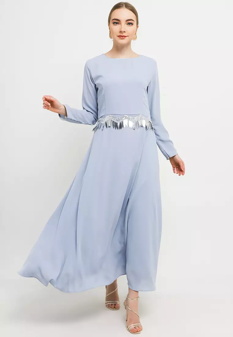 Chanira Festive Laila Gamis-Grey