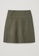COS green Double Face Mini Skirt 792F5AAC1551D4GS_5