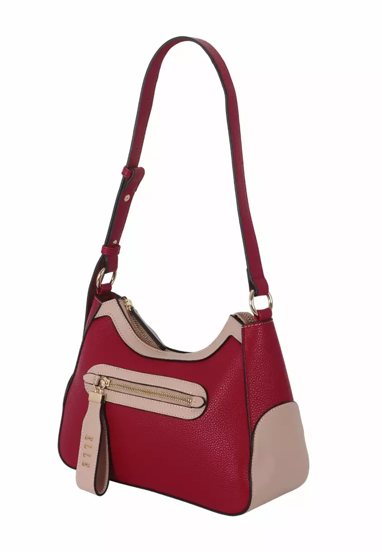 Elle Handbag 41631 Red Coral