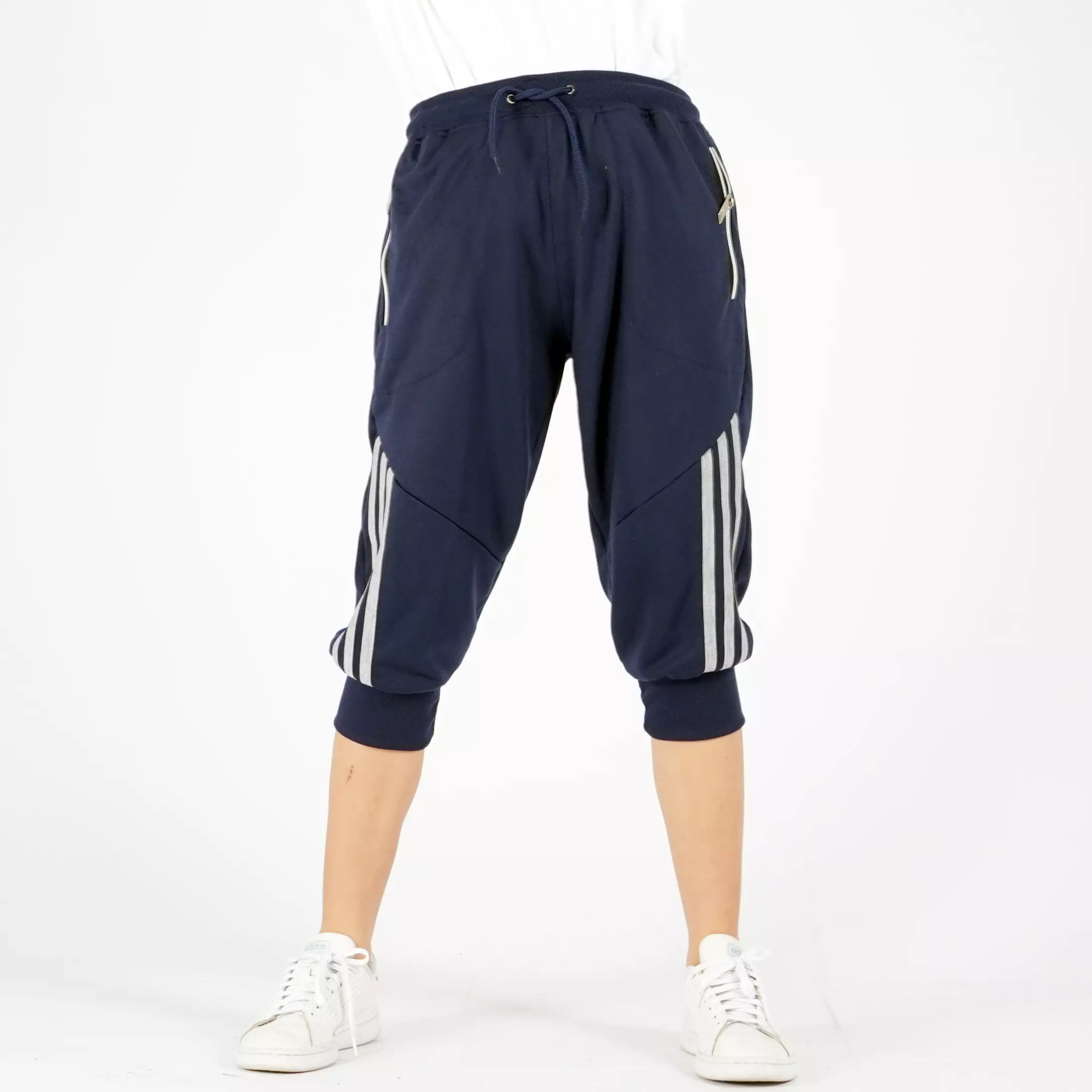 Stevi Jogger Pant Joger Pant Wanita Joggerpants Jogerpants Wanita 3/4 - NAVY