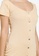 Public Desire beige Popper Detail Midi Dress 721DCAA7FFEFCFGS_2