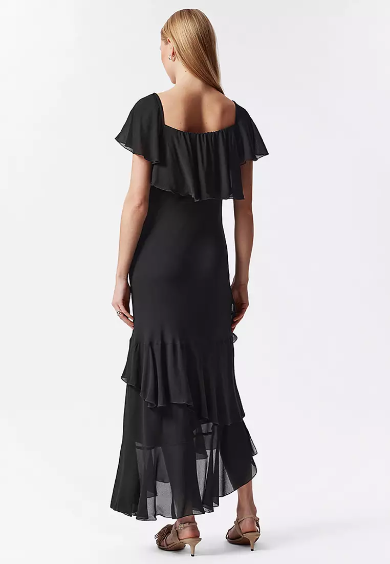 Ruffle Maxi Dress