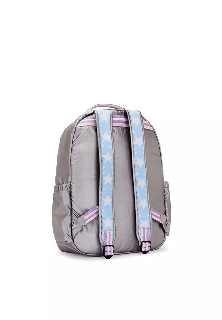 Buy Kipling [Online Exclusive] Kipling SEOUL Stars Pop Slv M Backpack ...