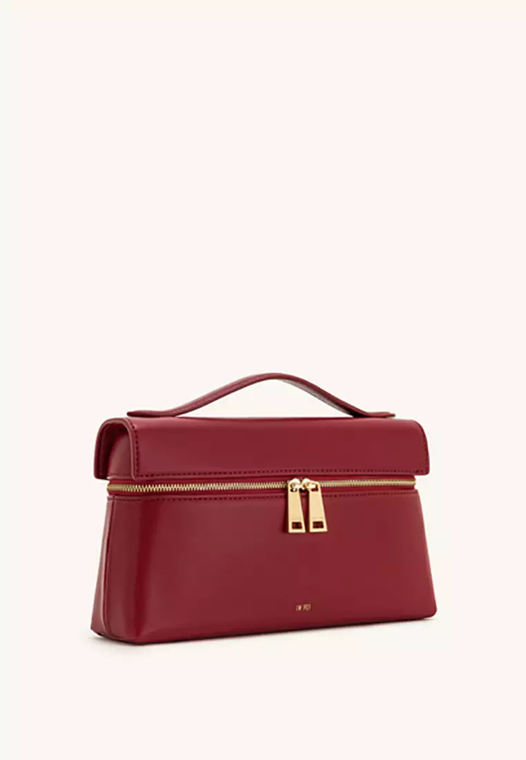 Thea Top Handle Bag - Claret