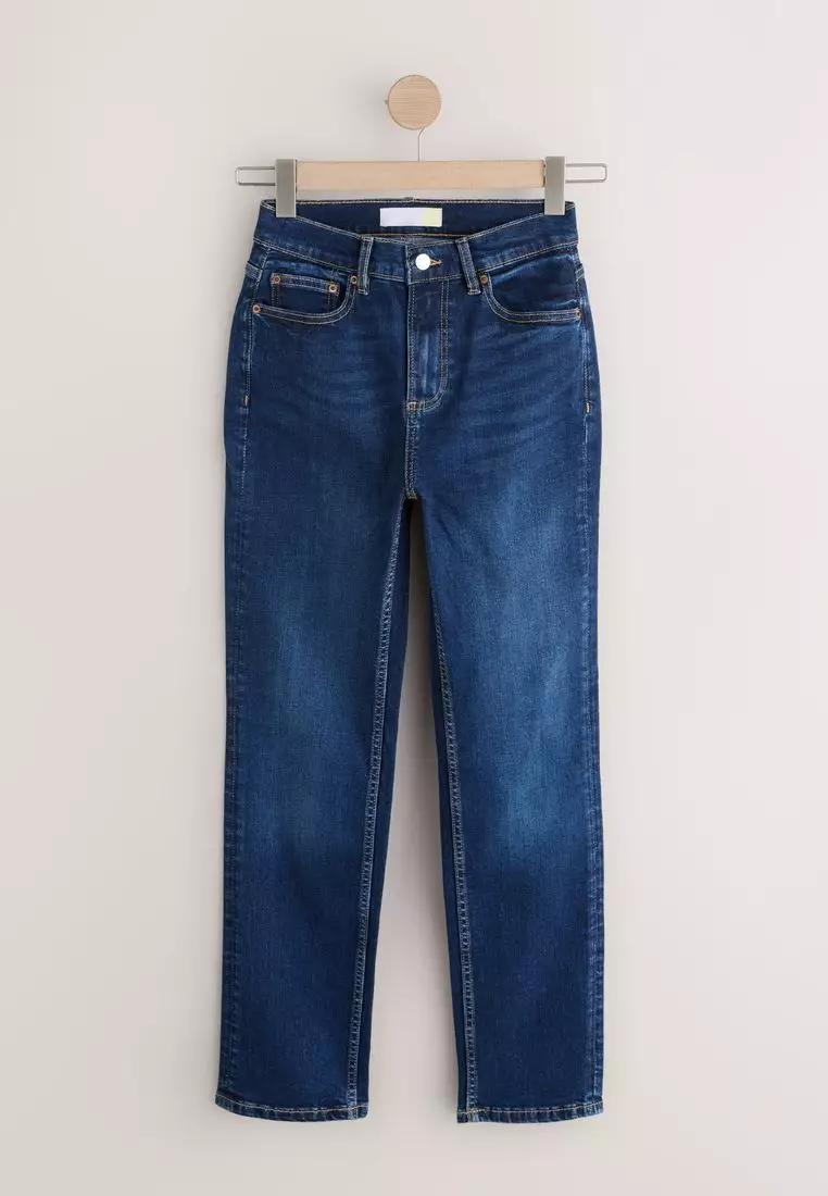 Slim Mid Rise Stretch Jeans