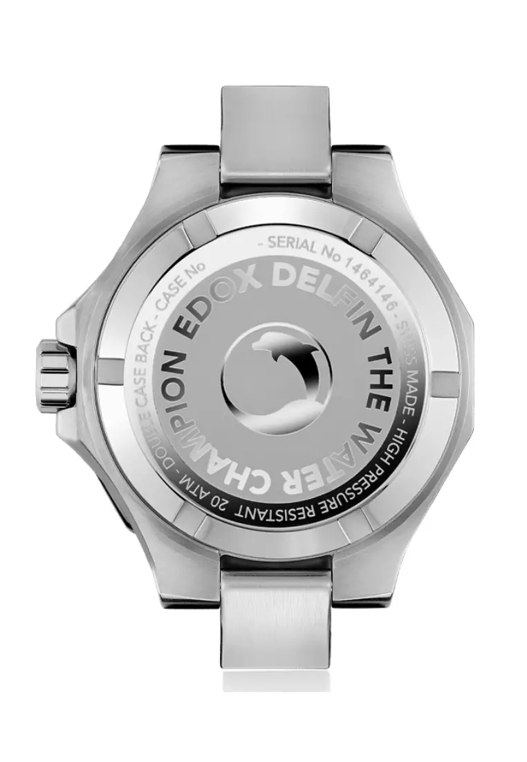 Buy Edox Edox Delfin Day Date Swiss Made Automatic Men Watch