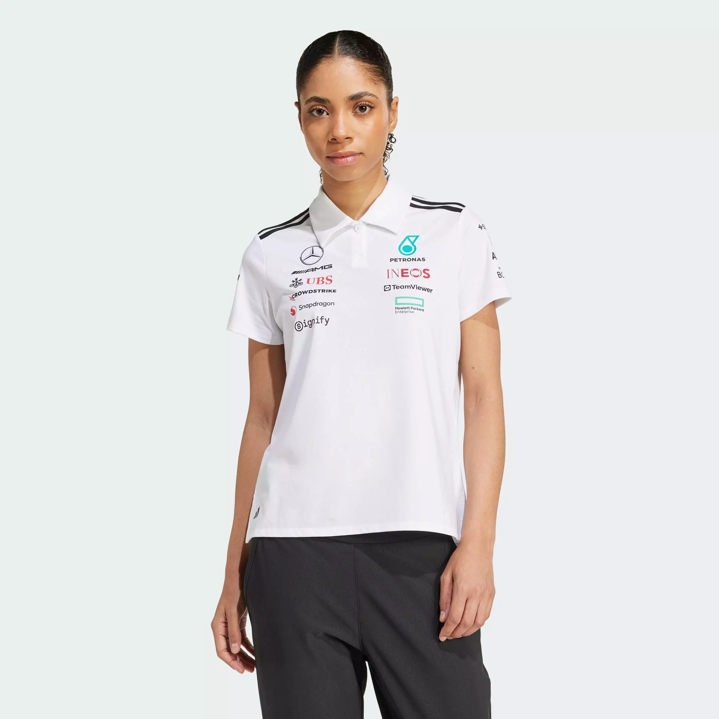Motorsport MERCEDES - AMG PETRONAS FORMULA ONE TEAM POLO Women White JV5741