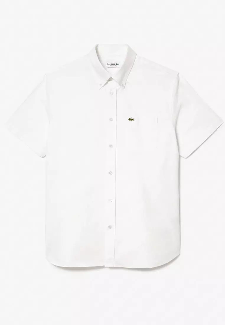 Regular Fit Short Sleeved Oxford Shirt