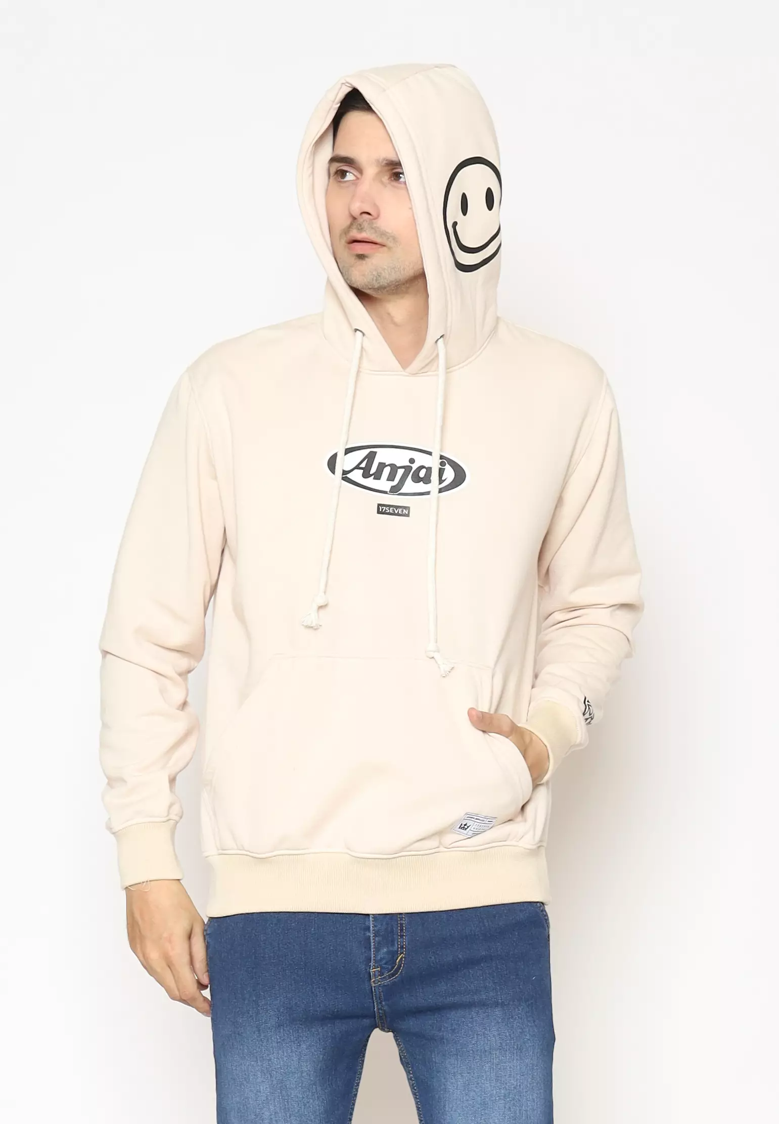 17SEVEN Hoodie Sablon Pria 0426-ANJAI-CRM