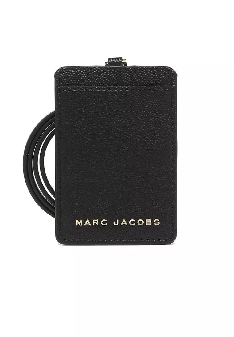 MARC JACOBS Groove Leather Business Card Case Black S101L01FA21 – LussoCitta