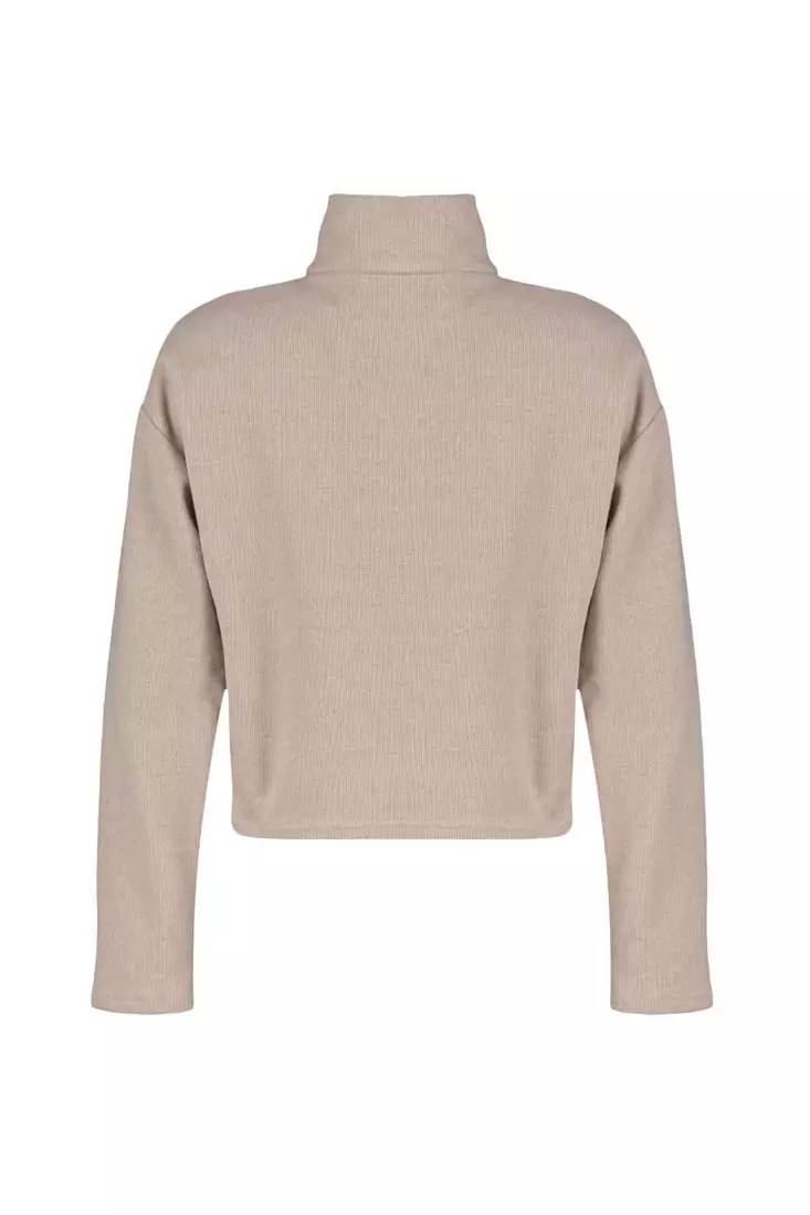 Buy Trendyol Zipper Sweater 2024 Online | ZALORA Singapore