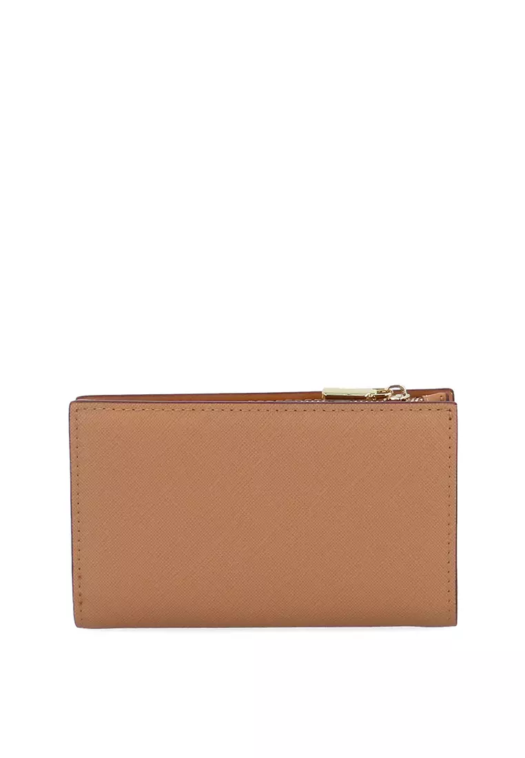 Gabbie Short Wallet - Dark Beige