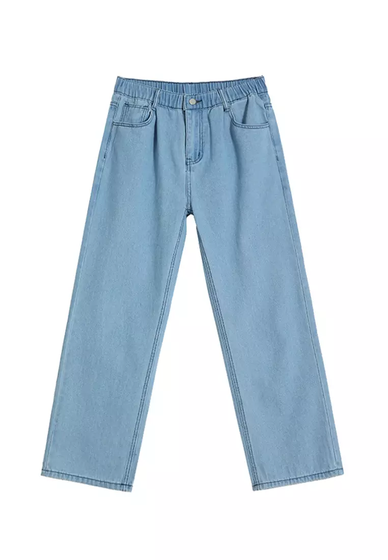 Men's Summer Vintage Washed Jeans CA24051459