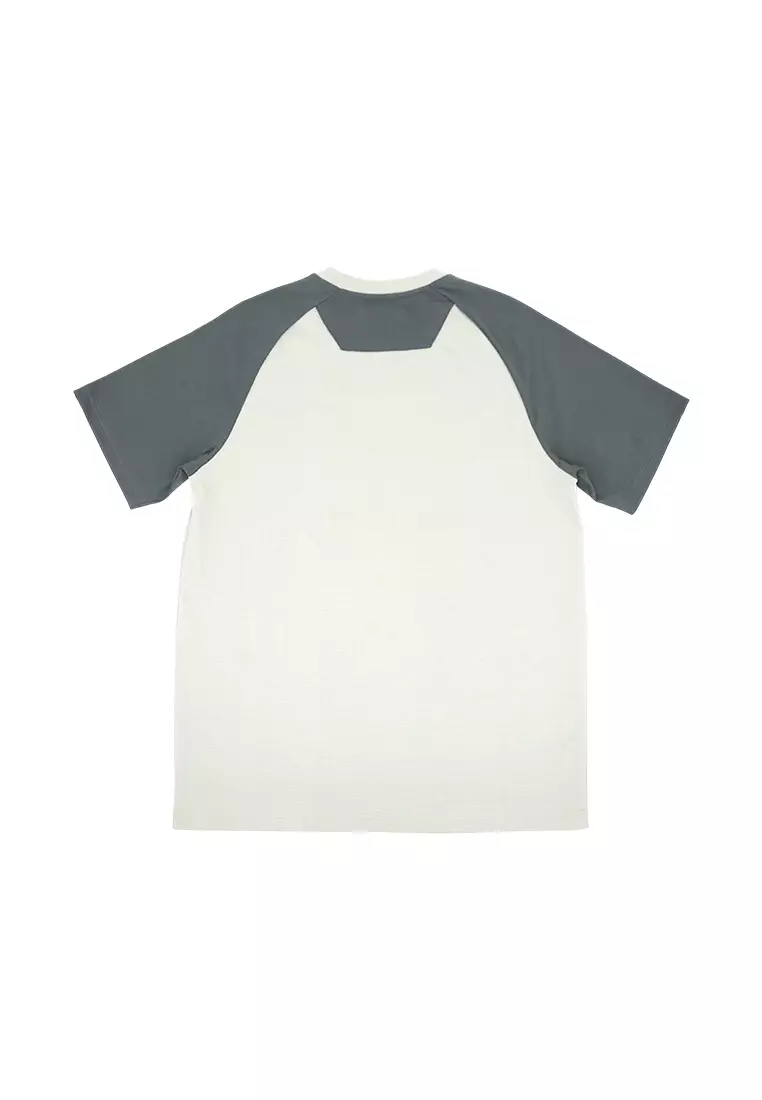 Men's Raglan Sleeves Combi T-Shirt
