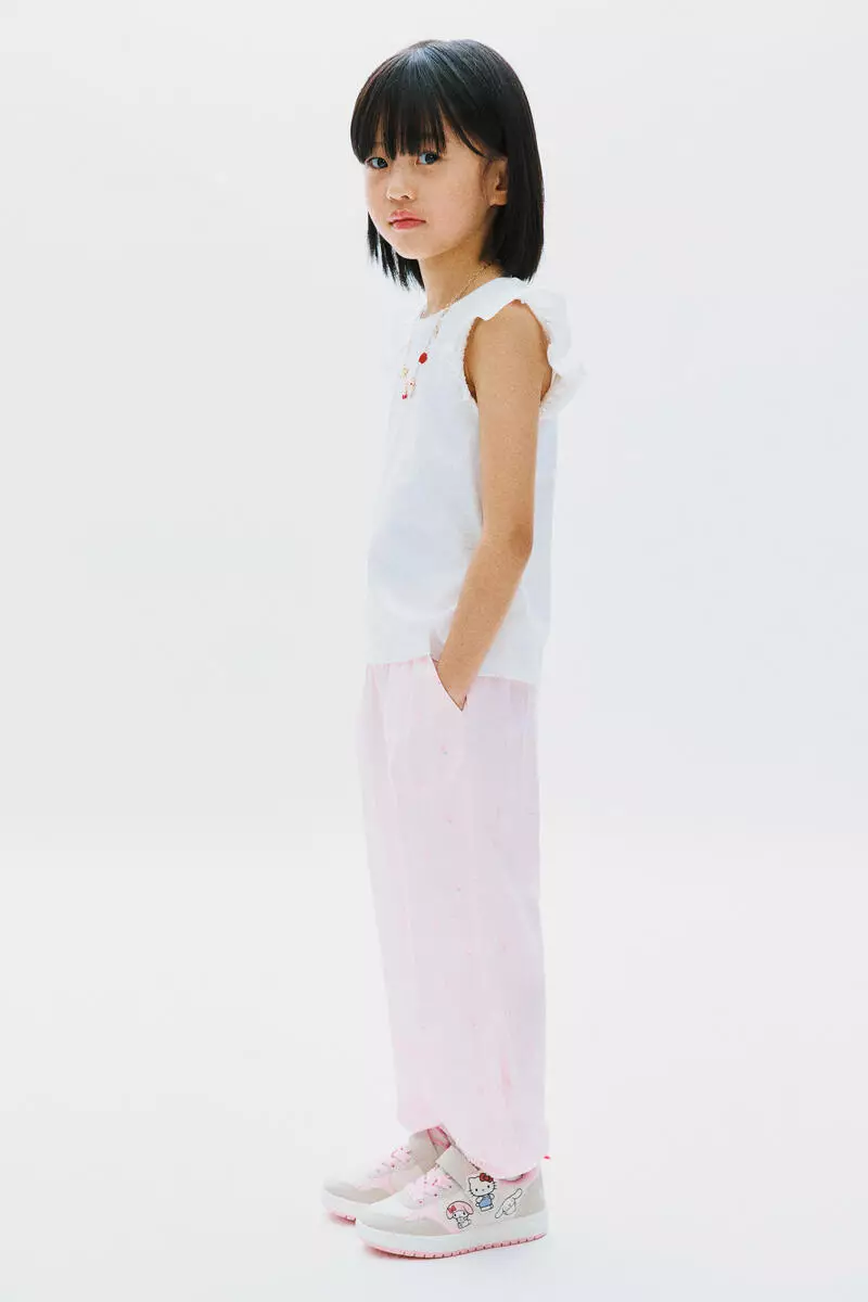 Viscose balloon trousers