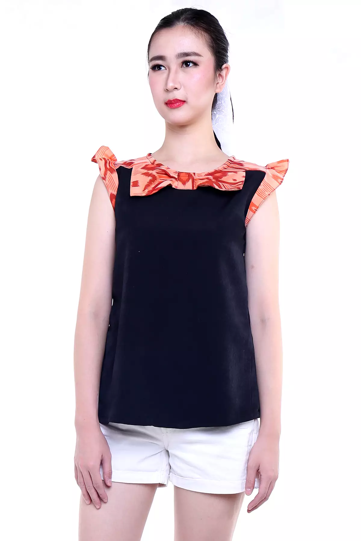 Davida Tenun Ikat Dayak Blouse