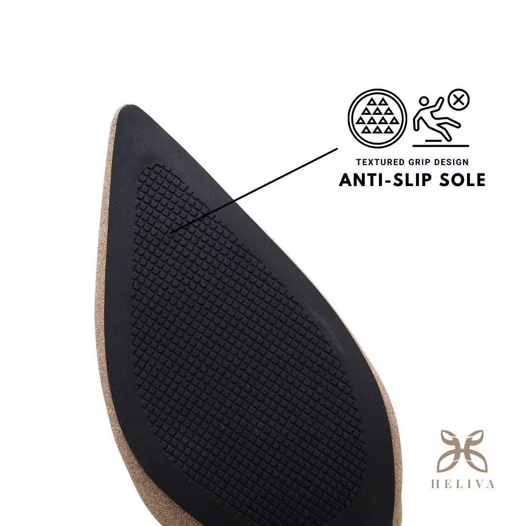 Heliva Lina Women Heels Party Glitter Sling Back