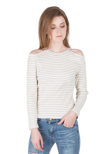 Ribbed Stripes Top