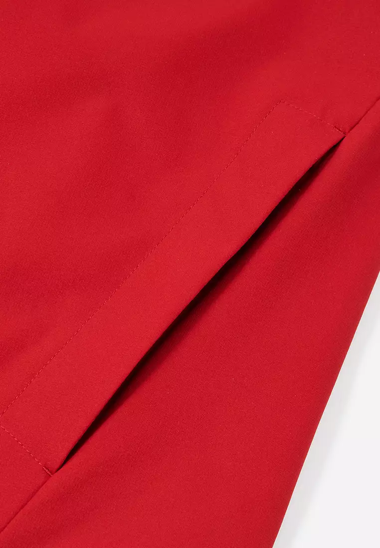 男裝馬年主題LOGO寬鬆防風防潑水連帽外套