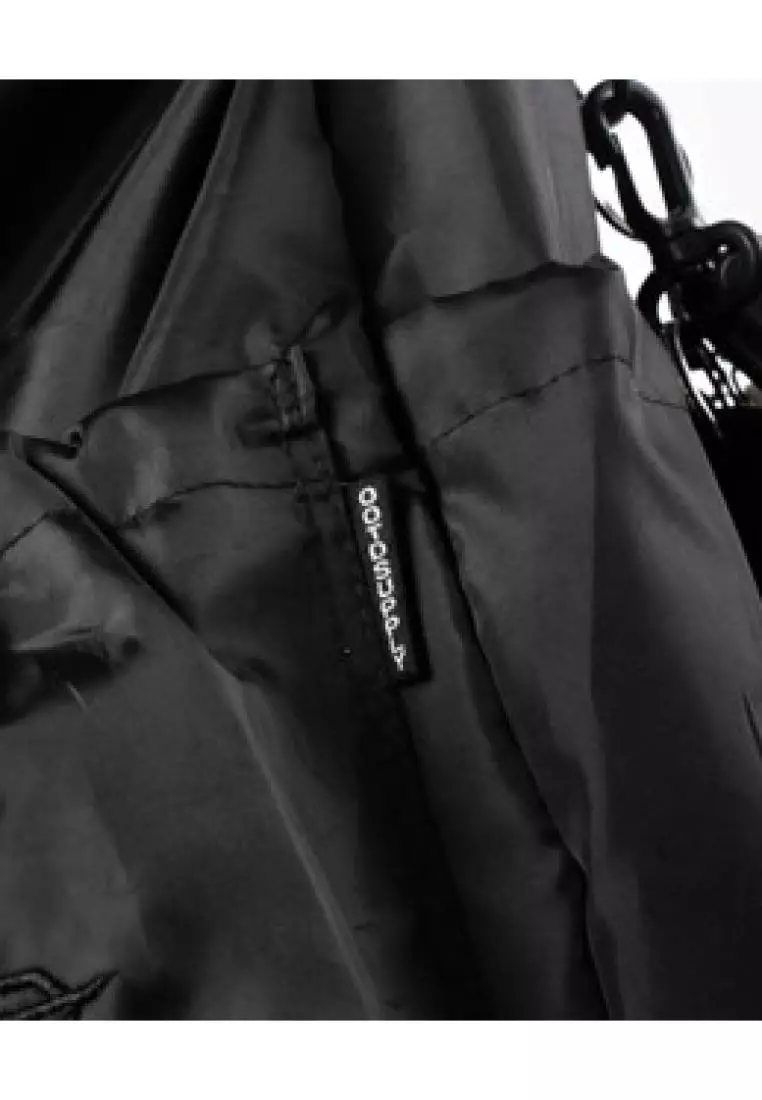 OOTDSUPPLY Sling Bag Parachute OS Sign Black l Parasut Bag l Cross Bag Skena | Hand Bag I Tas Selempang | SB006