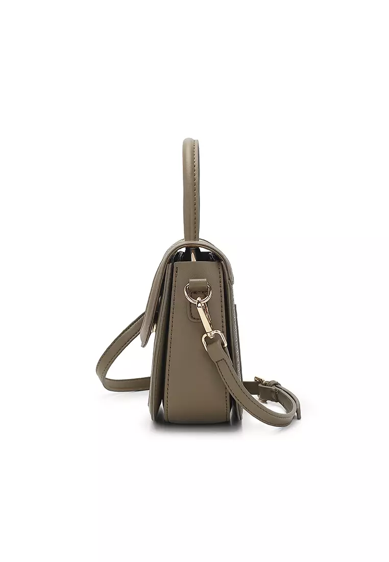 Women's Top Handle Bag / Sling Bag / Crossbody Bag / Shoulder Bag - Fatigue