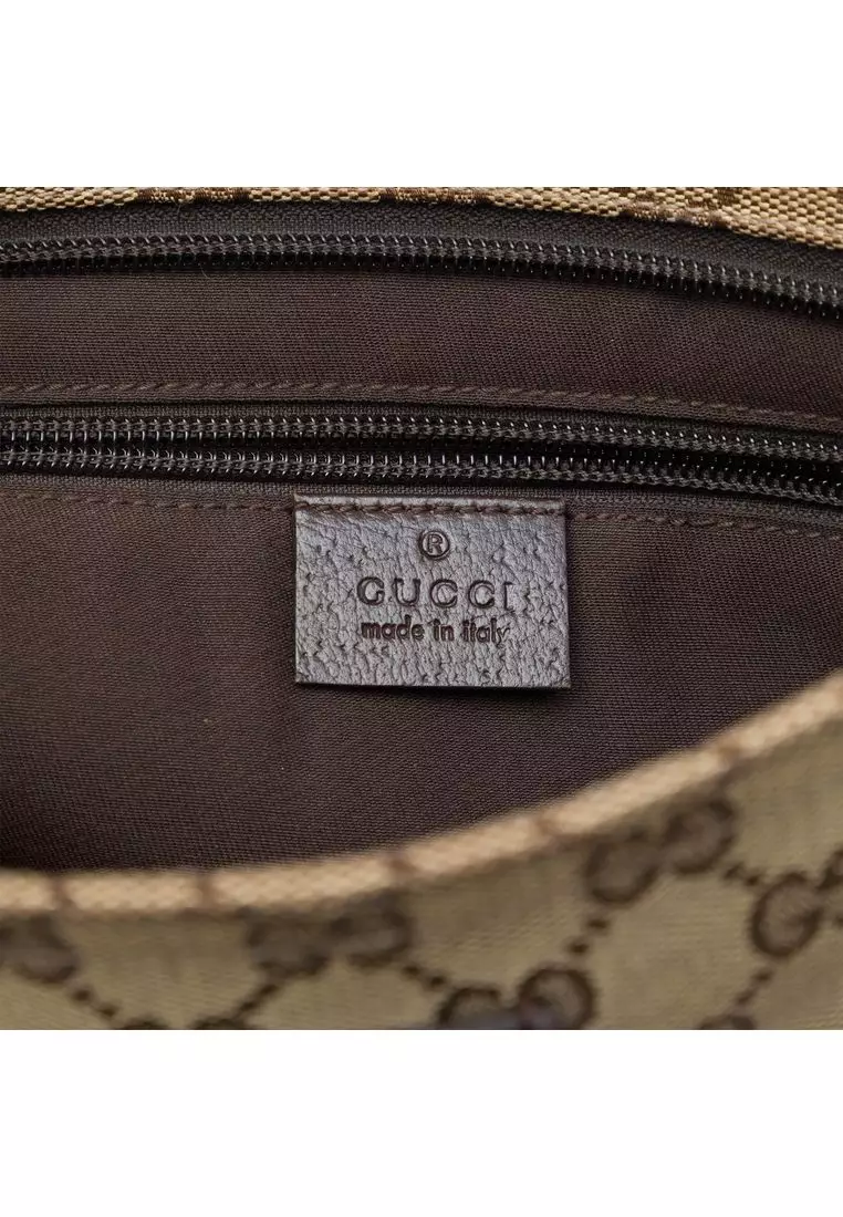 Pre-Loved Gucci Gg Canvas Crossbody