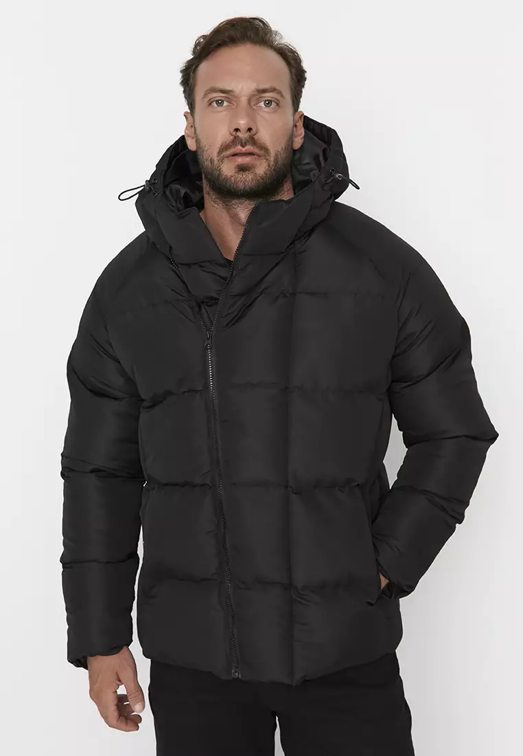 寬鬆防風防水羽絨冬季外套