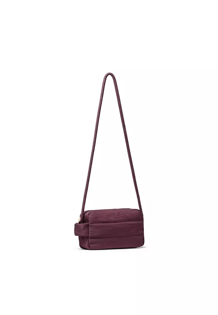 Poofah Crossbody Bag - Blood Red