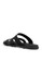 Minarno black Black Multi Strap Sandals MI641SH0VNBLID_3
