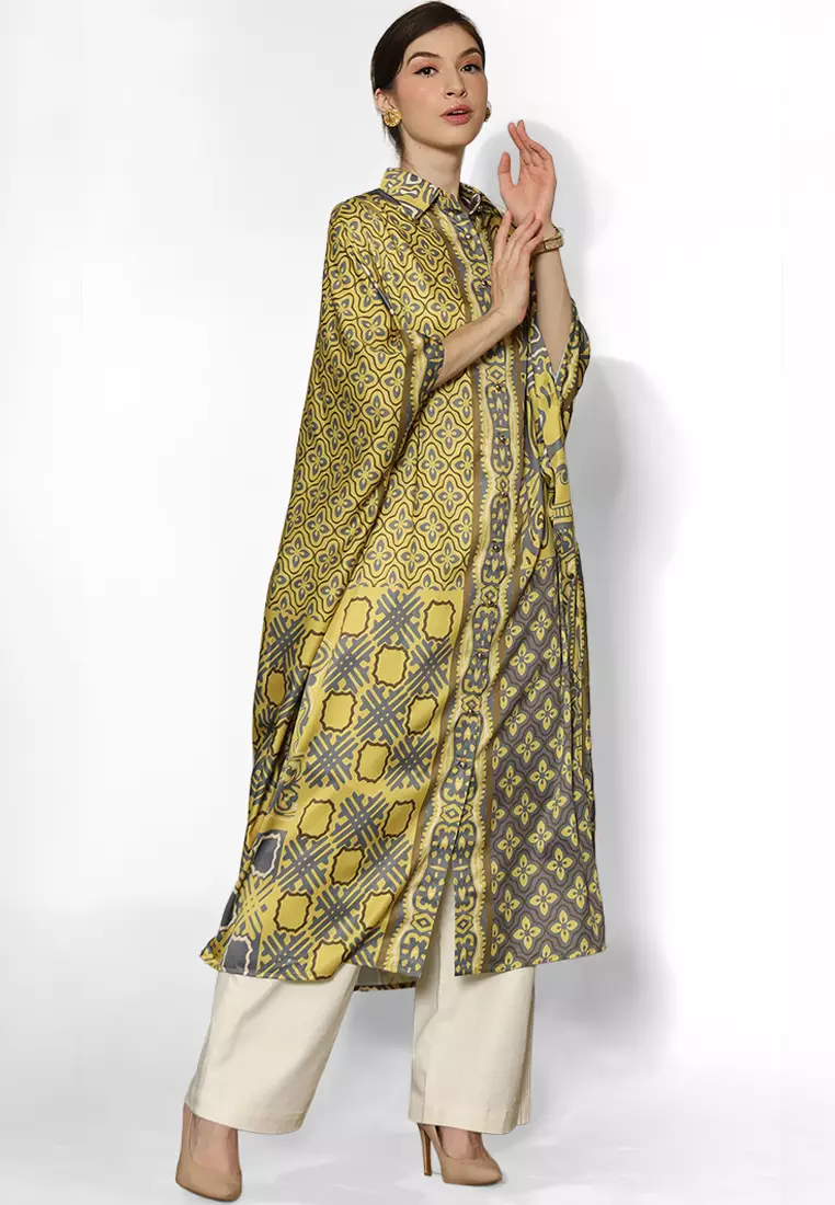 Kanzi Collared Kaftan