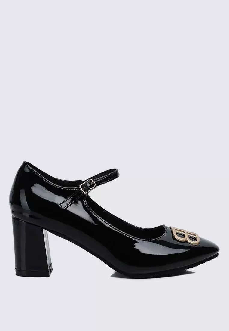 Discount on My Ballerine  shoes - SKU: My Ballerine Jane WideFit Comfy Pumps In Black