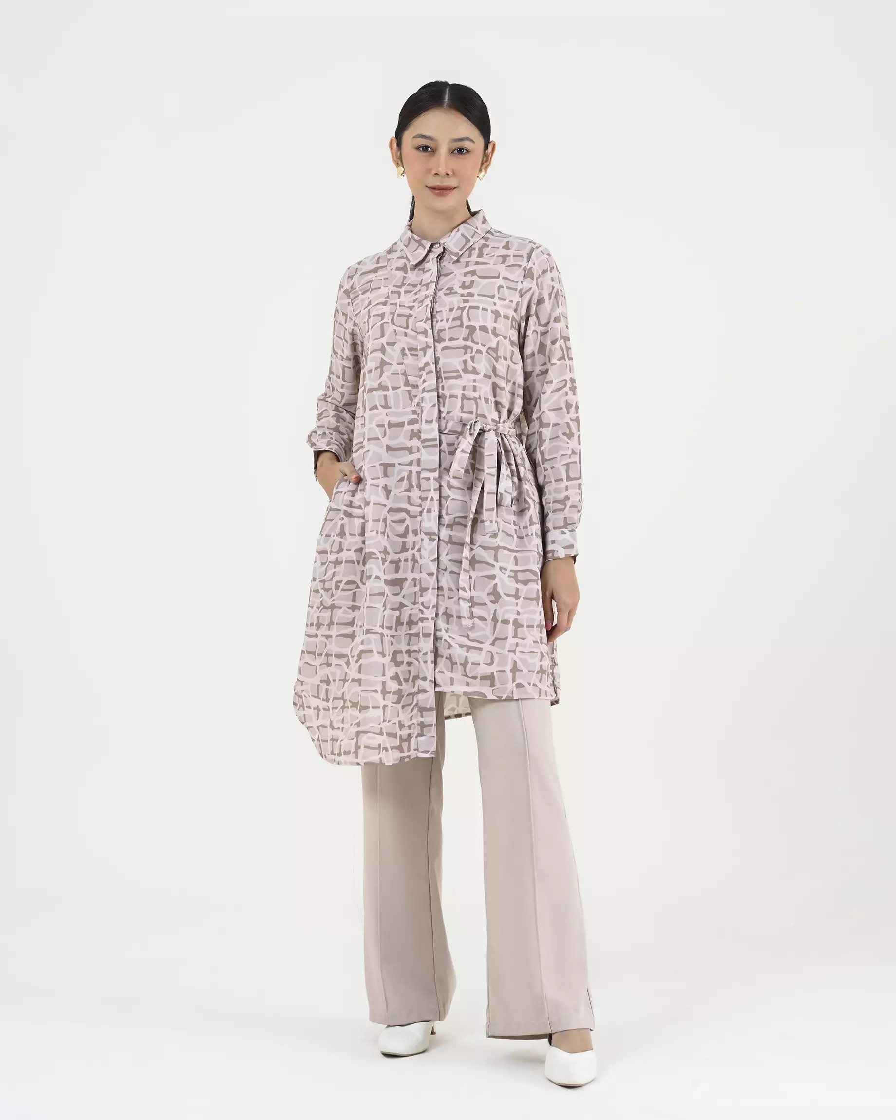 Geulis.id YUMI TUNIC - Mocca
