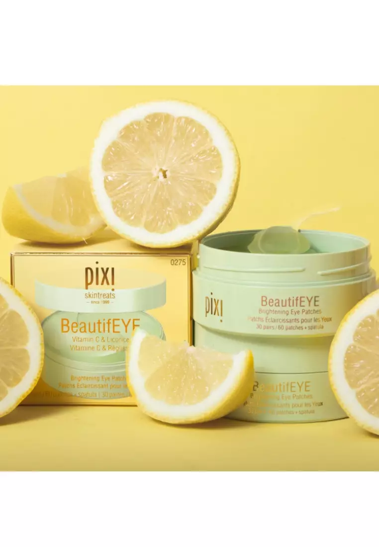 BeautifEYE 60 Hydrogel Patches with Caffeine & Botanical Blend for Brightening and Anti-Aging Skincare