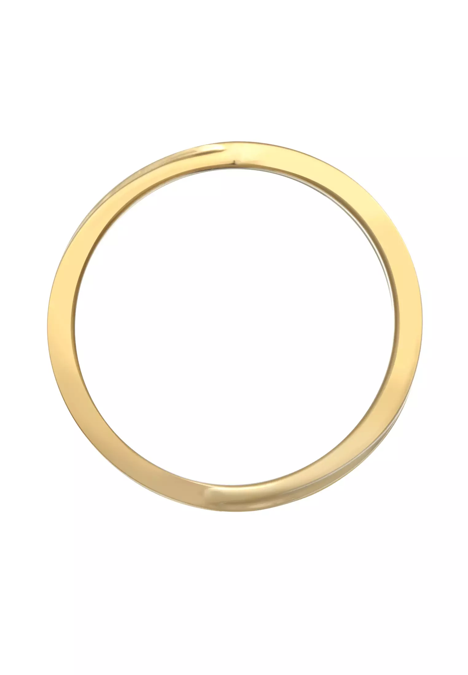 Ring Wrap Modern Enamel Pink Gold Plated