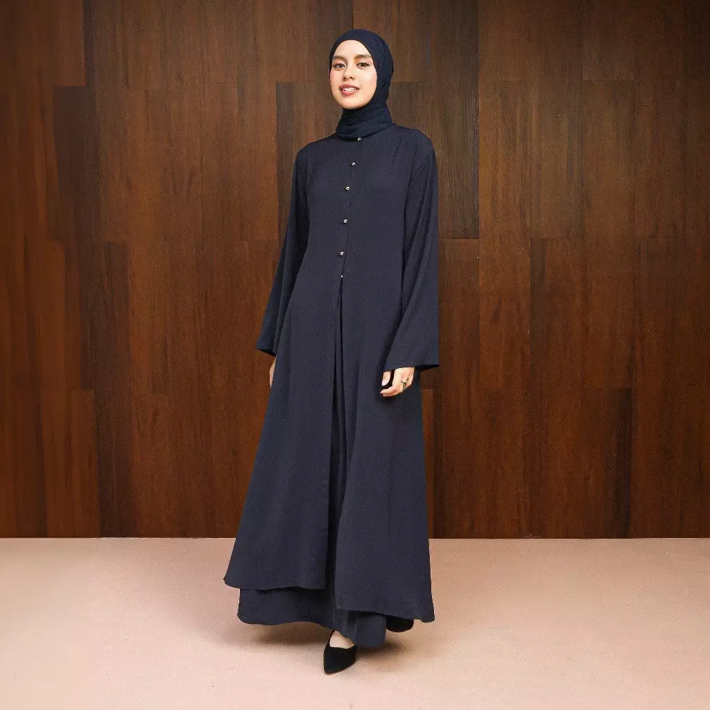 Artha Outer Dress Navy