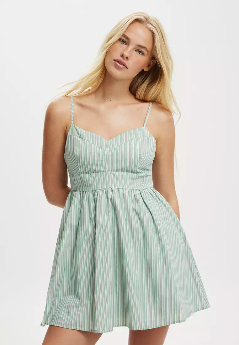 COTTON MINI DRESS main image 1