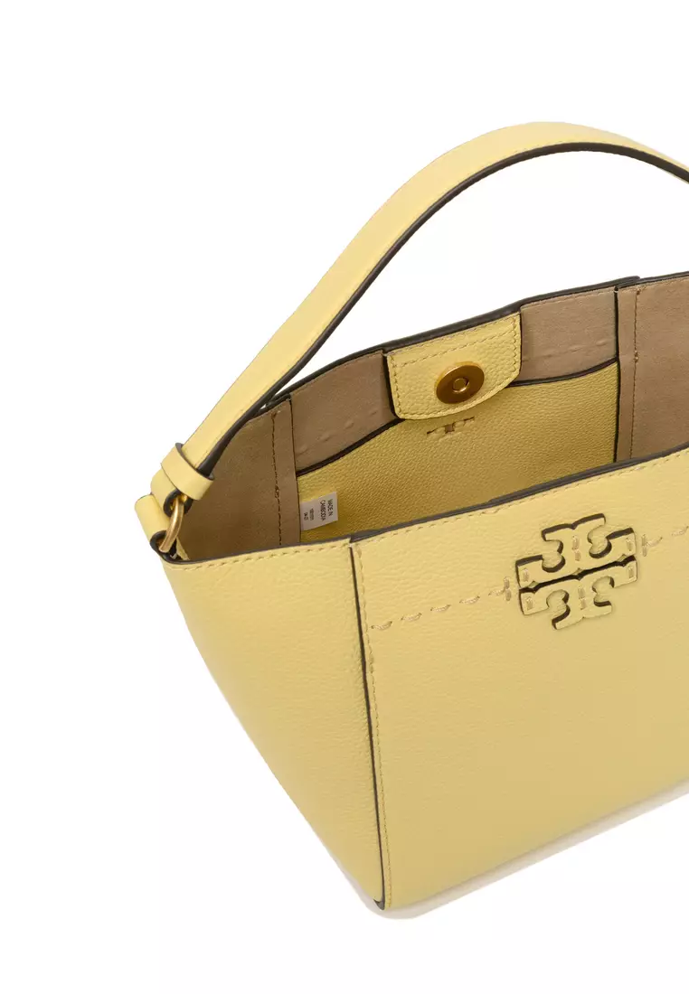 TORY BURCH TORY BURCH Pebbled Leather Bucket Bag/crossbody Bag 2023