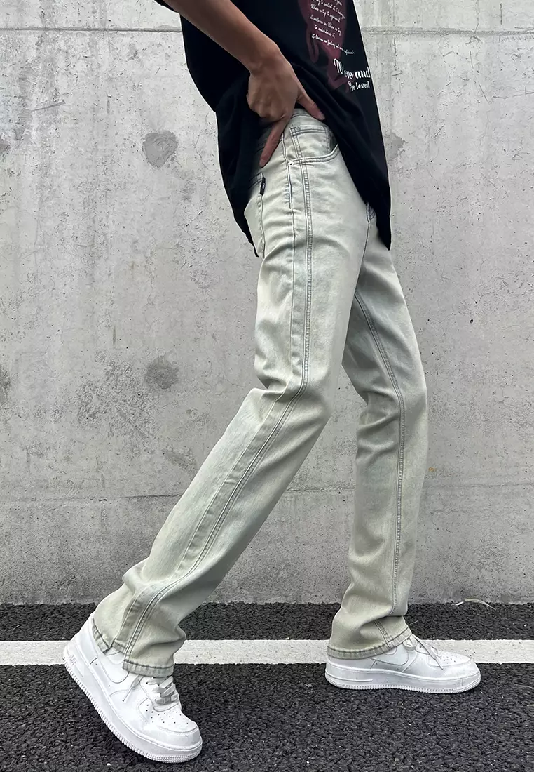 High Street Boot Cut Jeans AY-mj754