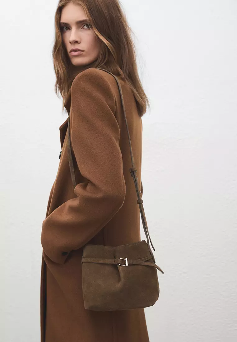 Suede Shoulder Bag