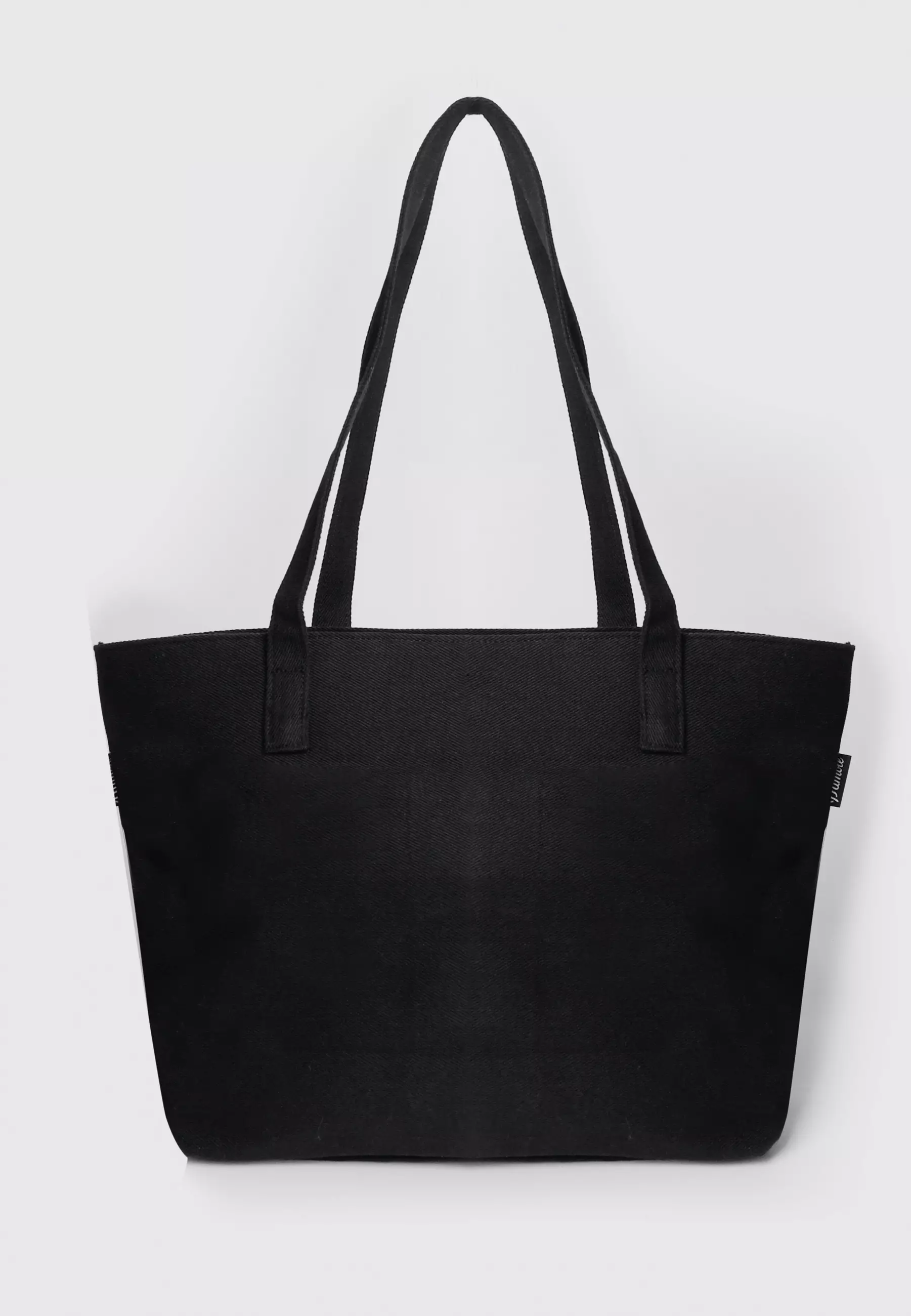 Pamole - Totebag Wanita Tote Bag Wanita Bahan Kanvas - Emely Series - Hitam