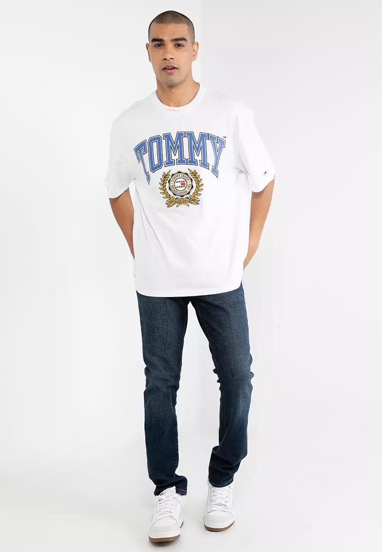 tommy jeans collegiate shirt