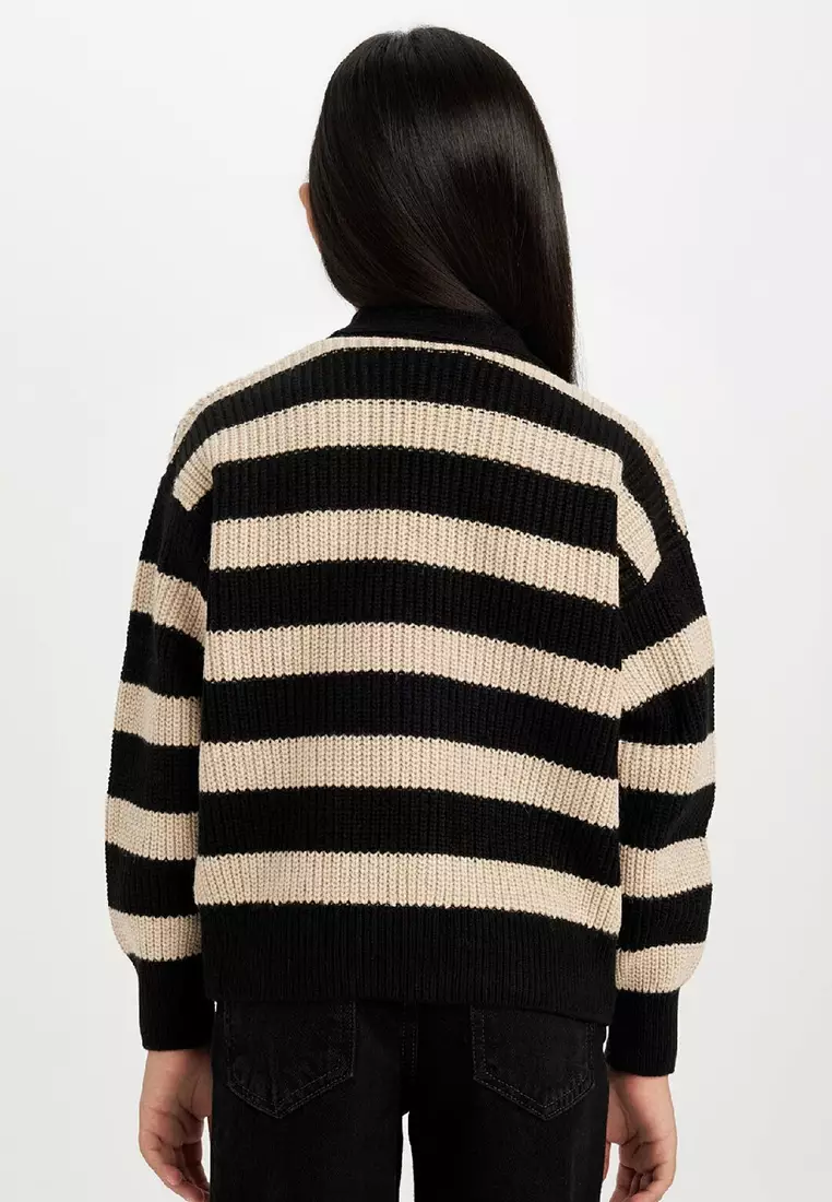 Stripe Cardigan