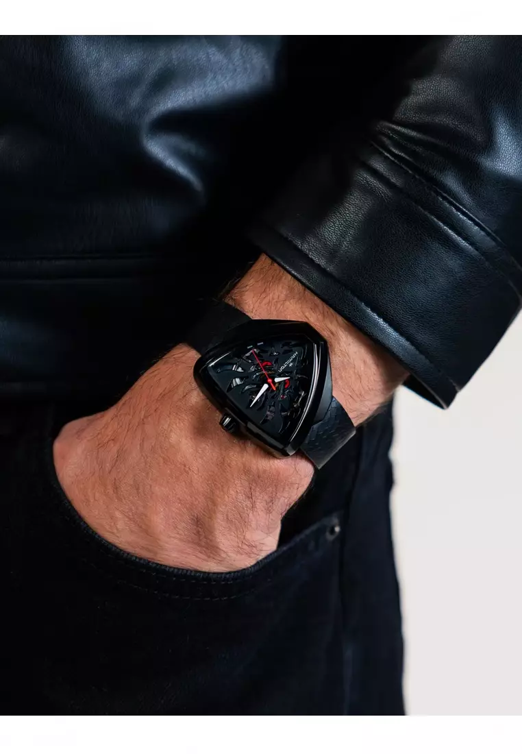 VENTURA ELVIS80 SKELETON AUTOMATIC WATCH (HMT-H24535332)