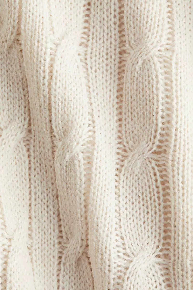 Zip-through hooded cardigan